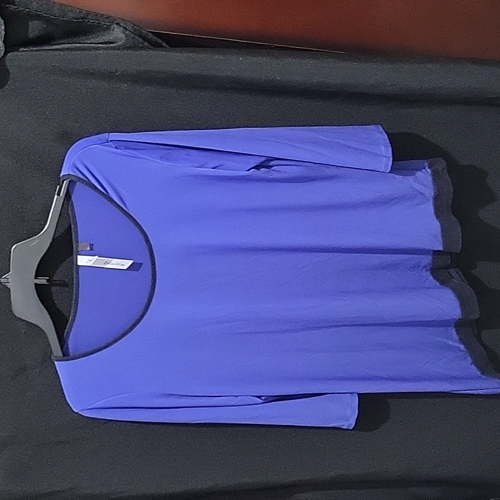 NY Collection Blue Blouse